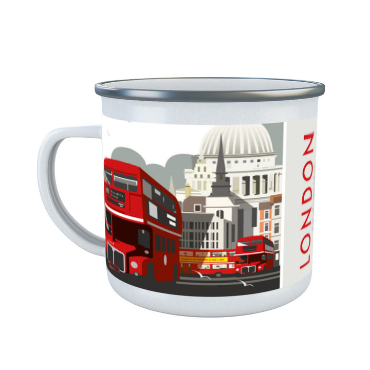 London Routemaster Enamel Mug