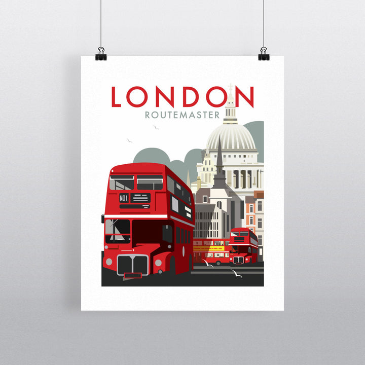 London Routemaster Fine Art Print
