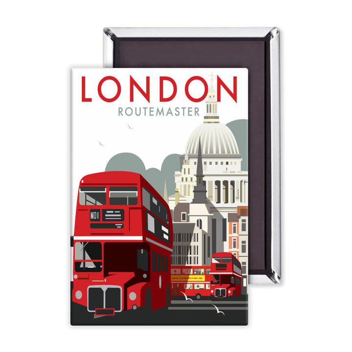 London Routemaster Magnet