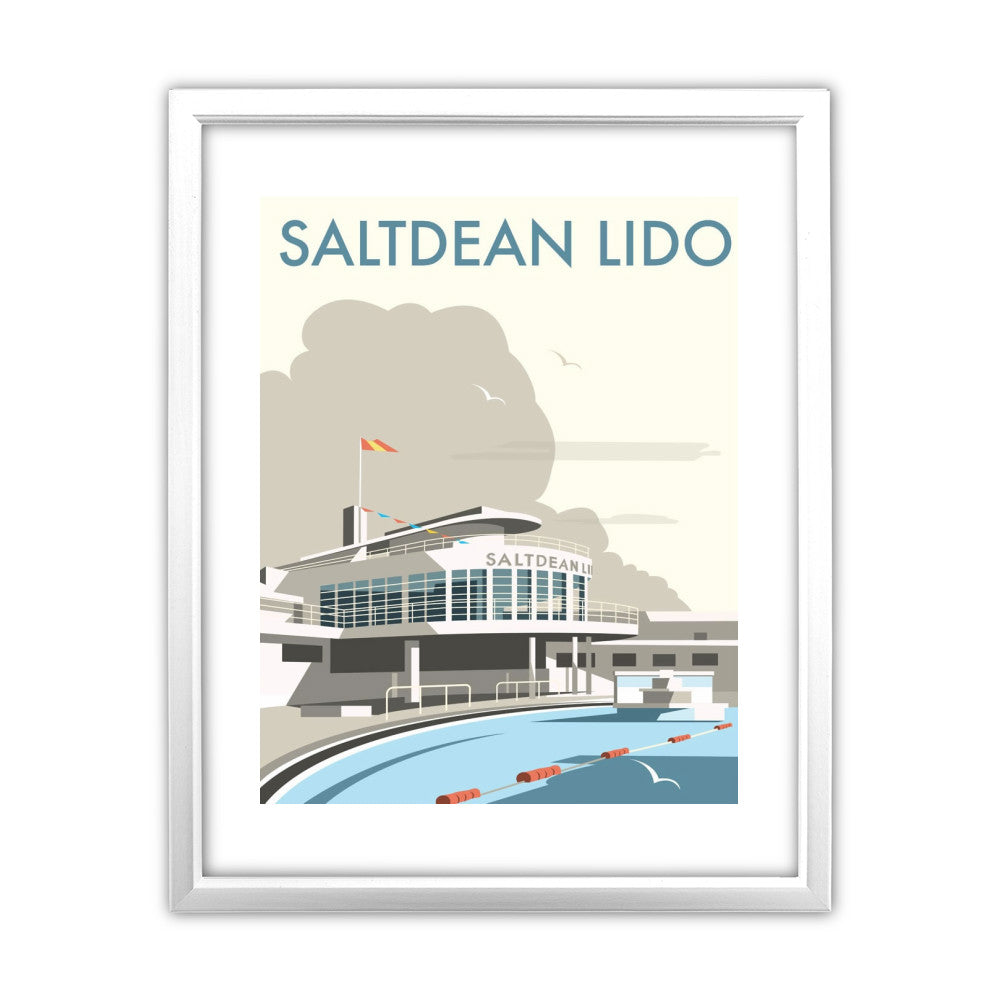 Saltdean Lido, Brighton and Hove - Art Print