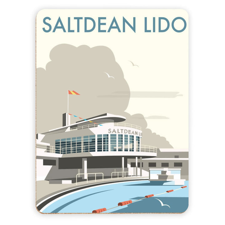 Saltdean Lido, Brighton and Hove Placemat