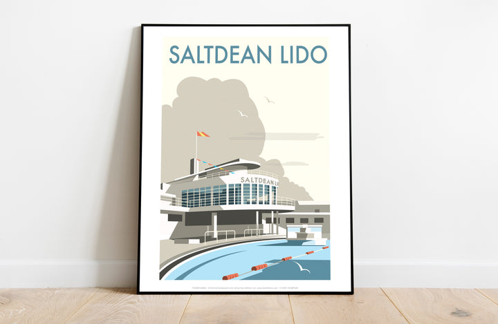 Saltdean Lido, Brighton and Hove - Art Print