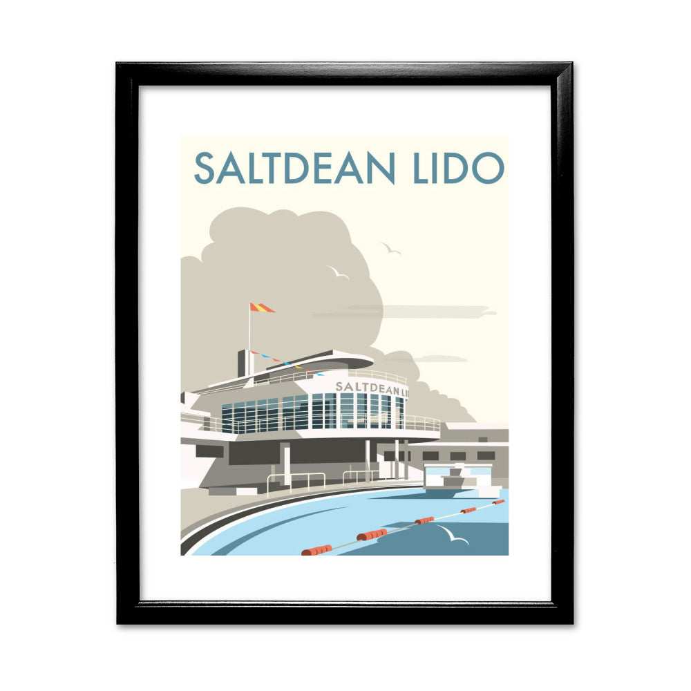 Saltdean Lido, Brighton and Hove - Art Print