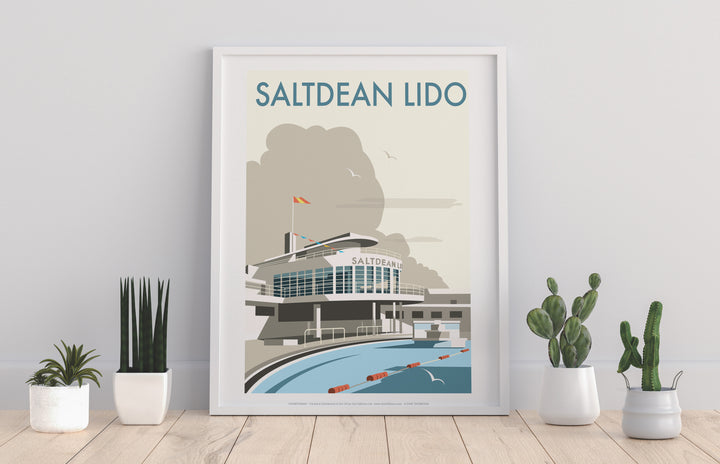 Saltdean Lido, Brighton and Hove - Art Print