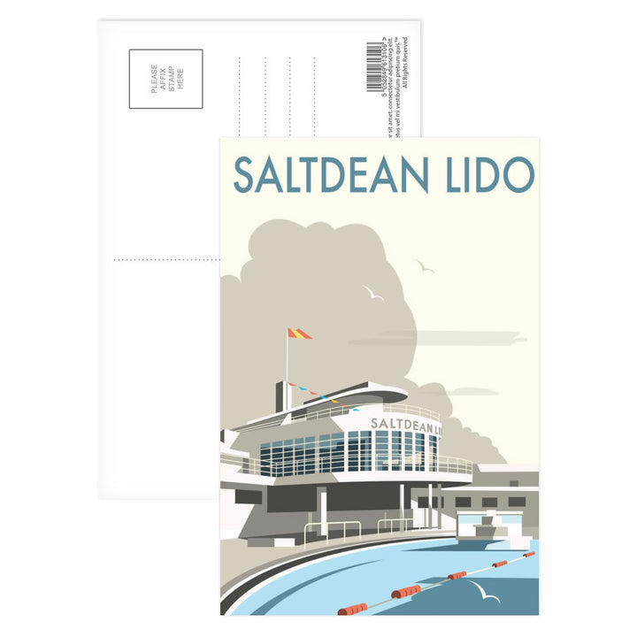 Saltdean Lido, Brighton and Hove Postcard Pack