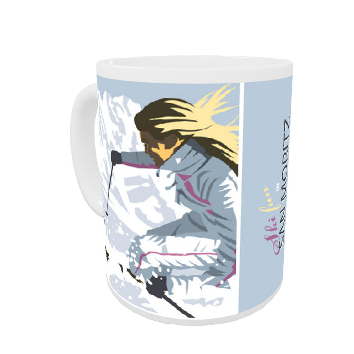 Ski Fun in San Moritz Mug