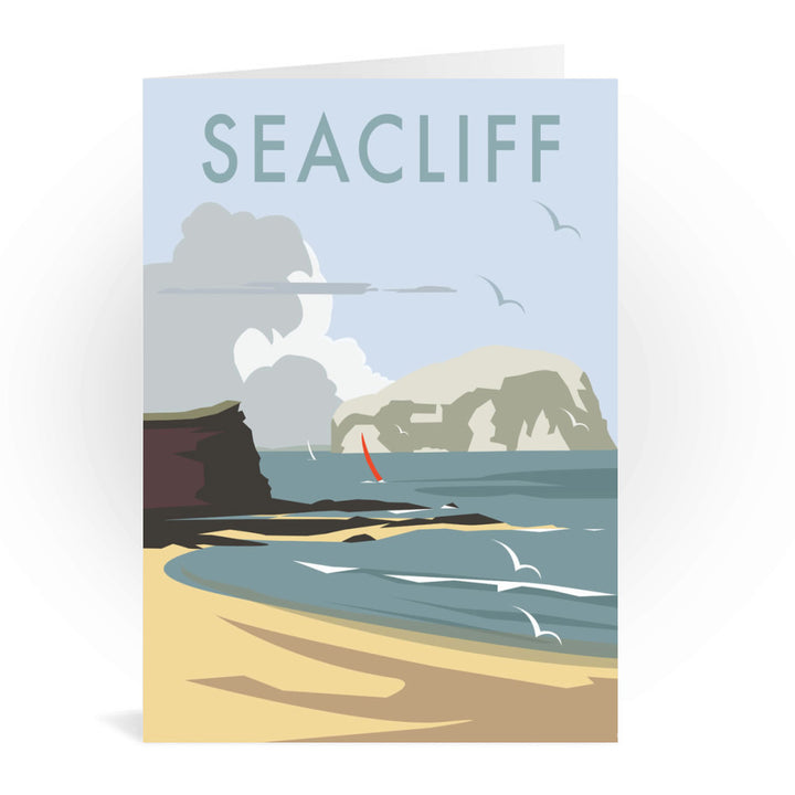 Seacliff, East Lothian Greeting Card 7x5