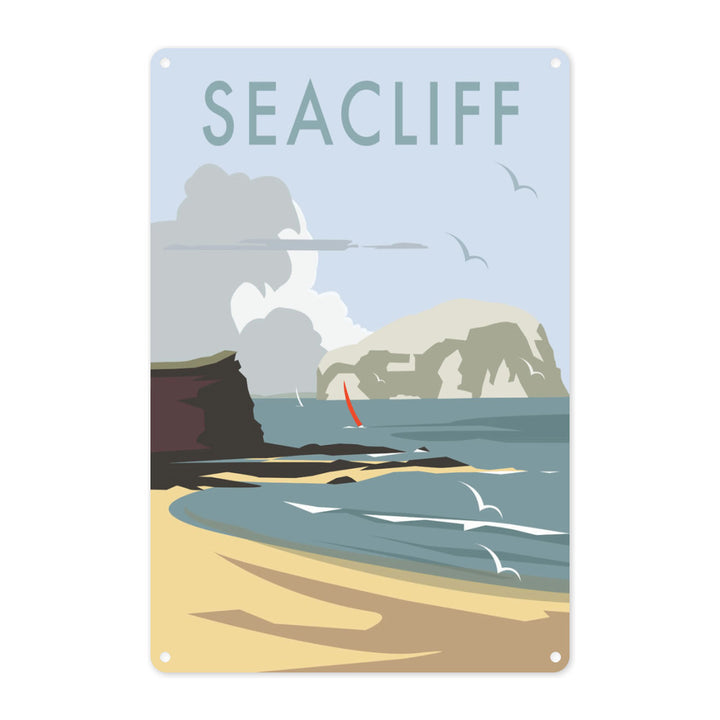 Seacliff, East Lothian Metal Sign