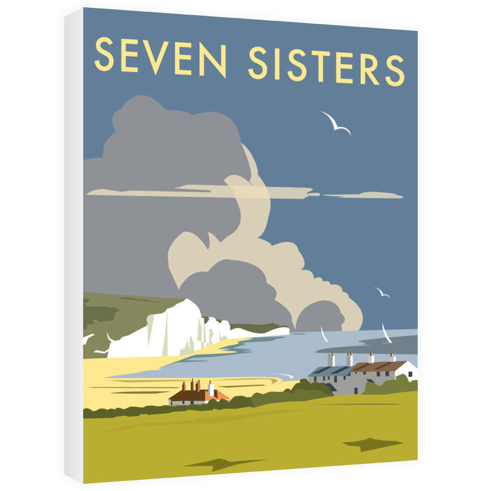 The Seven Sisters, South Downs Canvas