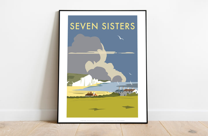 The Seven Sisters, South Downs - Art Print