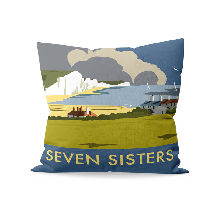 The Seven Sisters, South Downs Fibre Filled Cushion