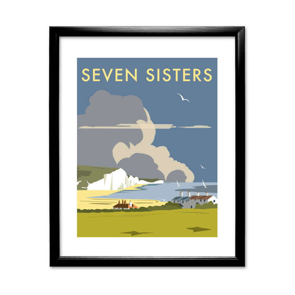 The Seven Sisters, South Downs - Art Print