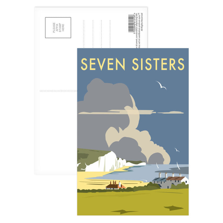 The Seven Sisters, South Downs Postcard Pack