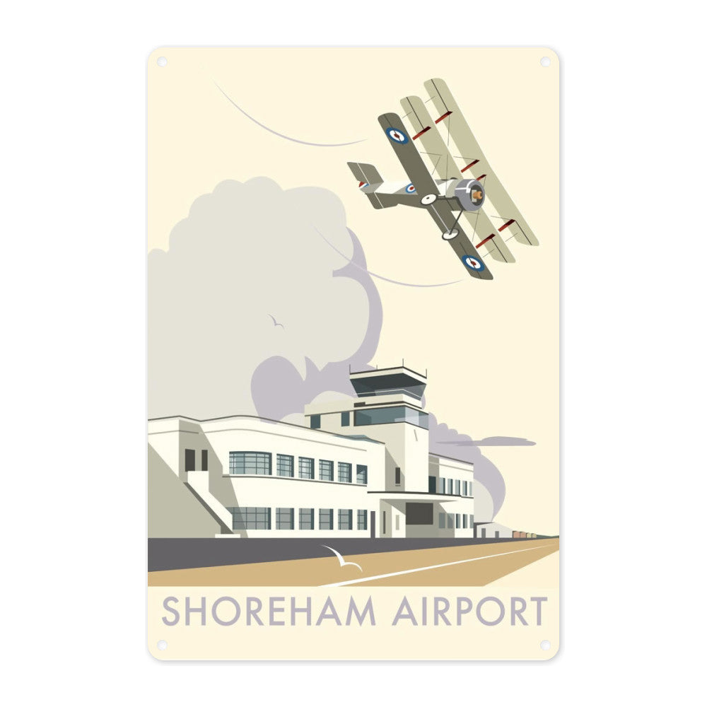 Shoreham Airport, West Sussex Metal Sign