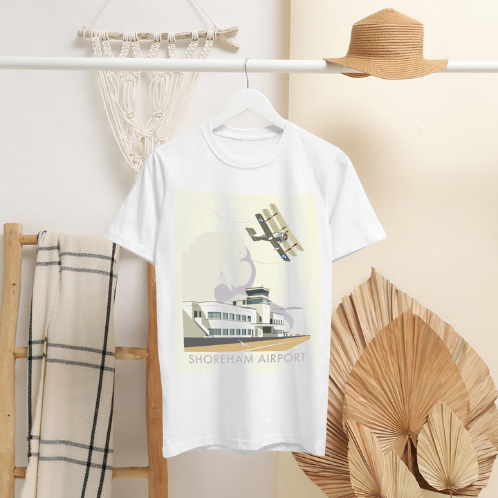 Shoreham Airport T-Shirt by Dave Thompson