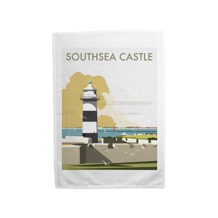 Southsea Castle, Portsmouth Tea Towel