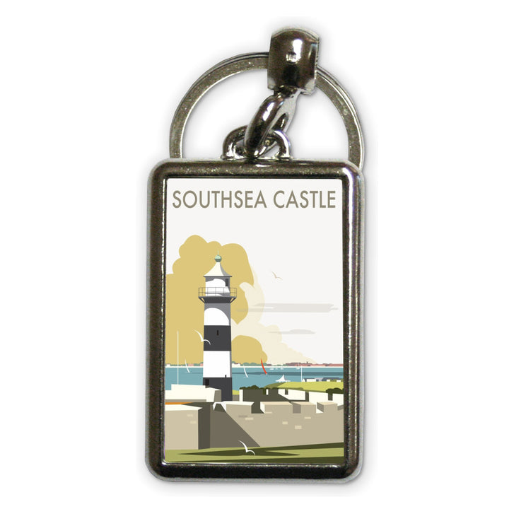 Southsea Castle, Portsmouth Metal Keyring