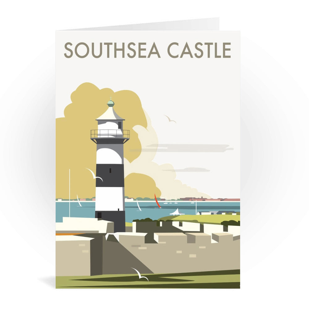 Southsea Castle, Portsmouth Greeting Card 7x5