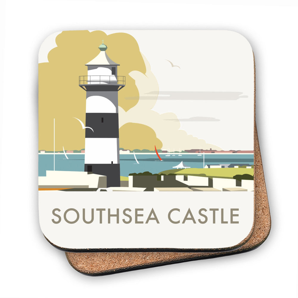 Southsea Castle, Portsmouth MDF Coaster