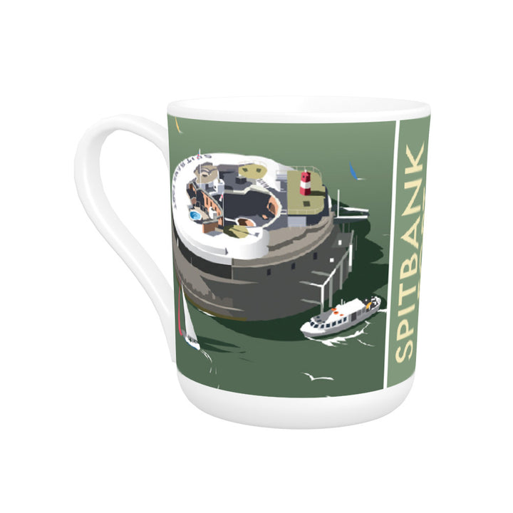 Spitbank Fort, The Solent Bone China Mug