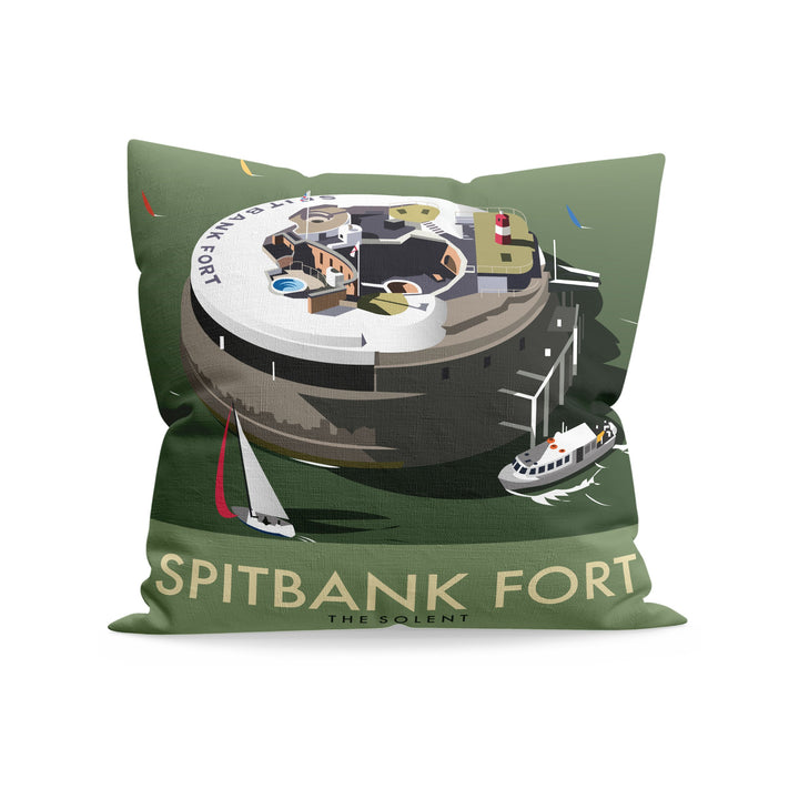 Spitbank Fort, The Solent Fibre Filled Cushion
