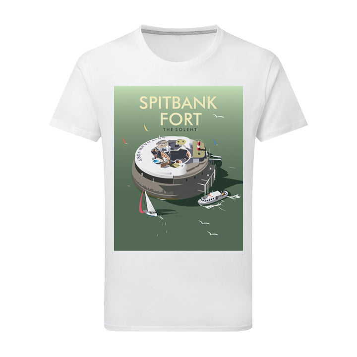 Spitbank Fort T-Shirt by Dave Thompson