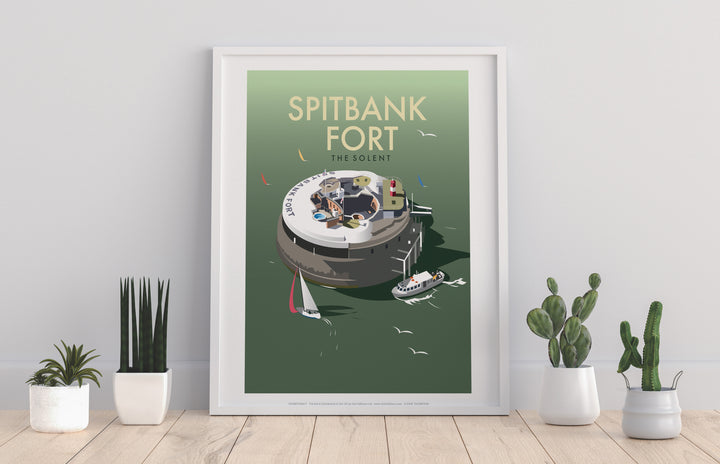 Spitbank Fort, The Solent - Art Print