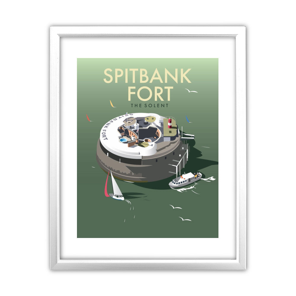 Spitbank Fort, The Solent - Art Print