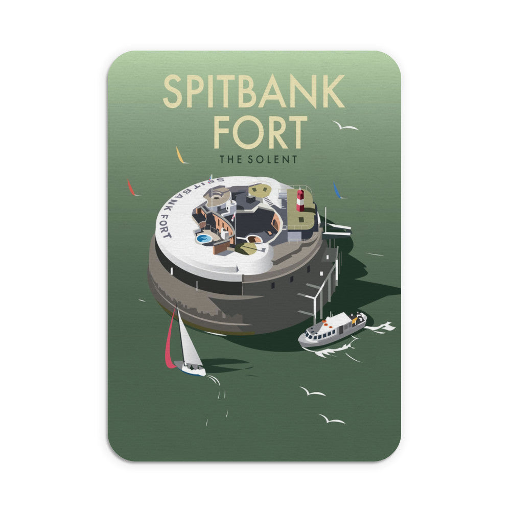 Spitbank Fort, The Solent Mouse Mat