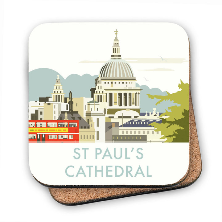 St Paul's Cathedral, London MDF Coaster