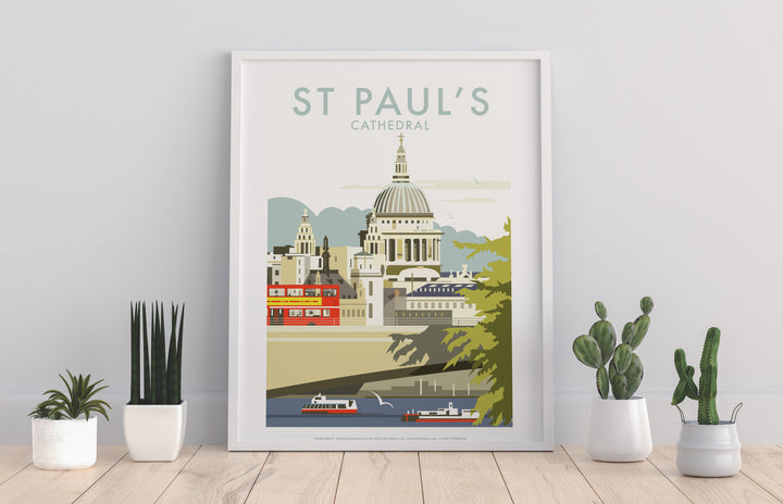 St Paul's Cathedral, London - Art Print