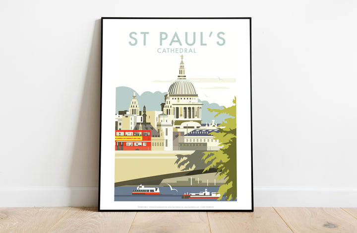 St Paul's Cathedral, London - Art Print