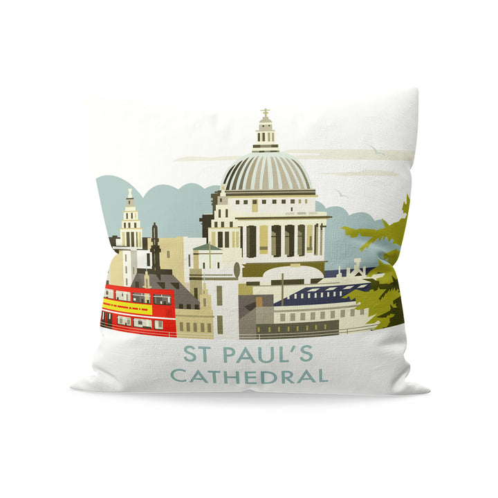 St Paul's Cathedral, London Fibre Filled Cushion