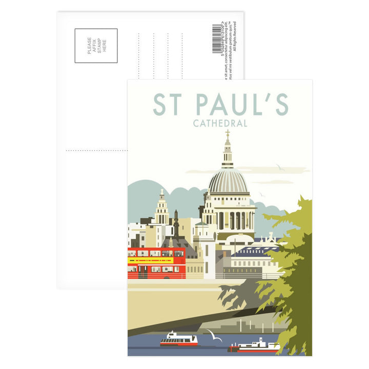 St Paul's Cathedral, London Postcard Pack