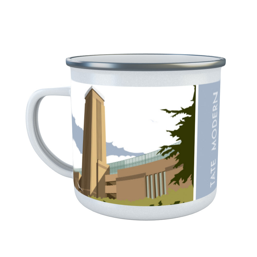 The Tate Modern, London Enamel Mug