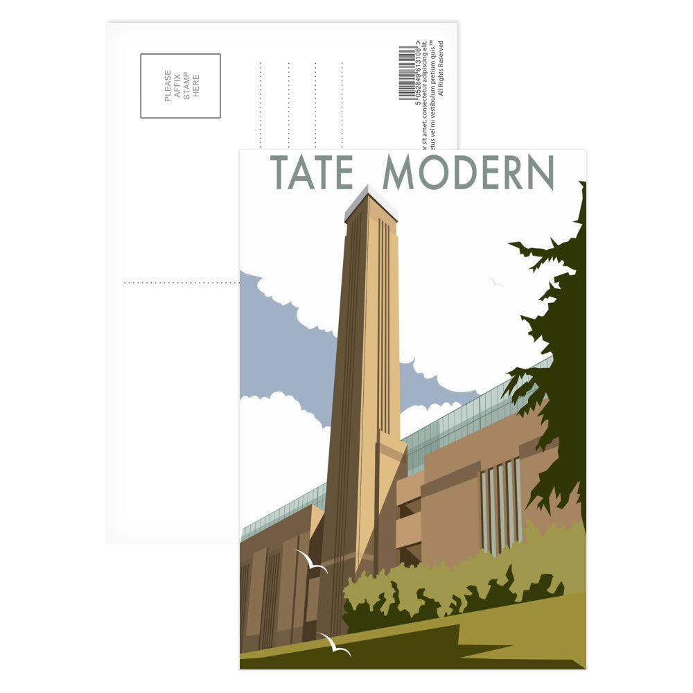 The Tate Modern, London Postcard Pack