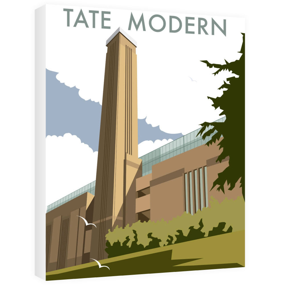 The Tate Modern, London Canvas
