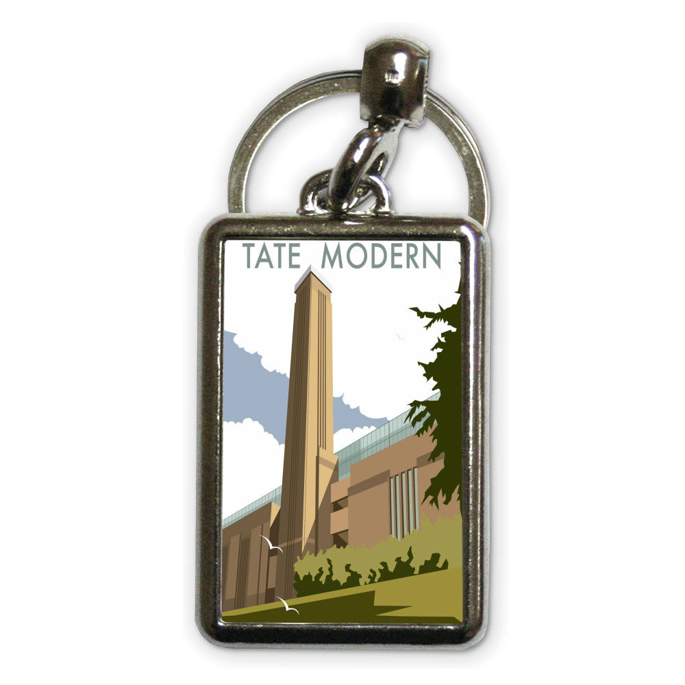 The Tate Modern, London Metal Keyring