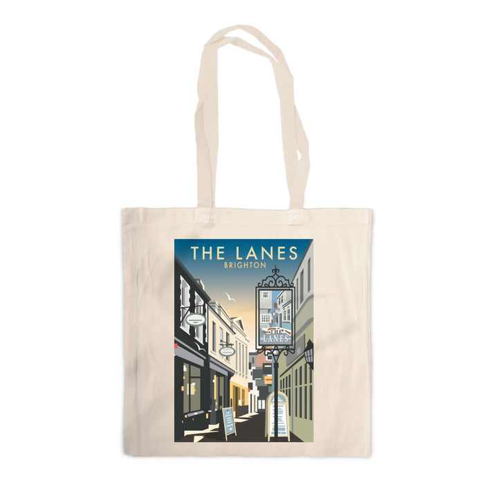 The Lanes, Brighton Canvas Tote Bag