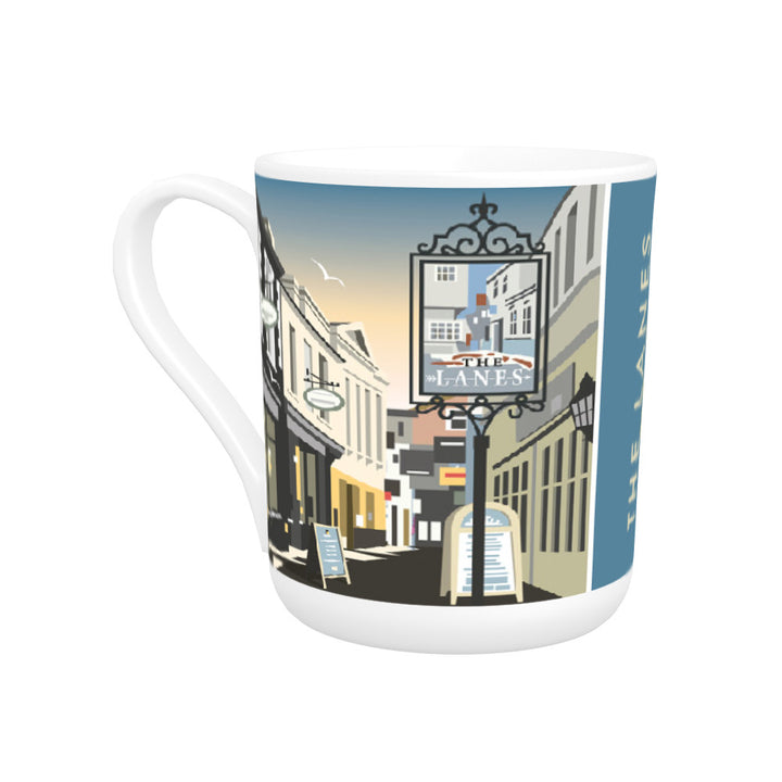 The Lanes, Brighton Bone China Mug