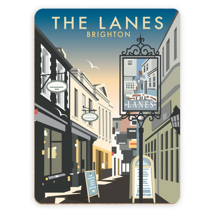 The Lanes, Brighton Placemat