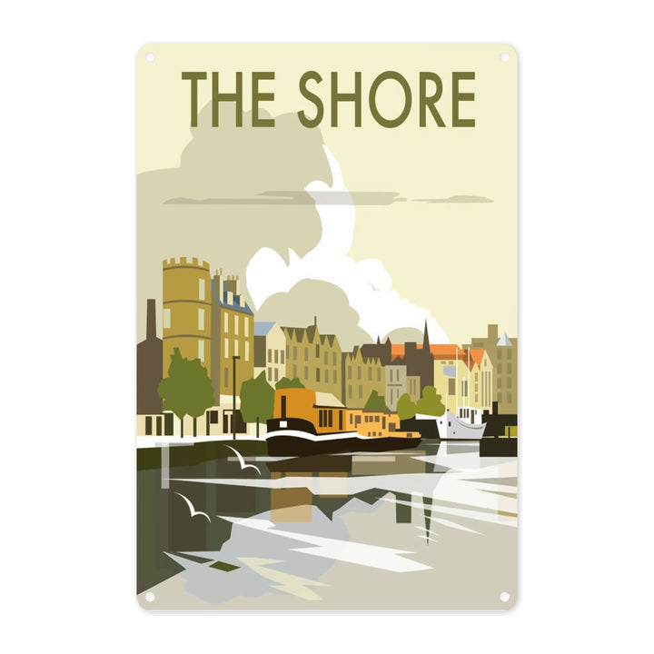 The Shore, Leith, Scotland Metal Sign