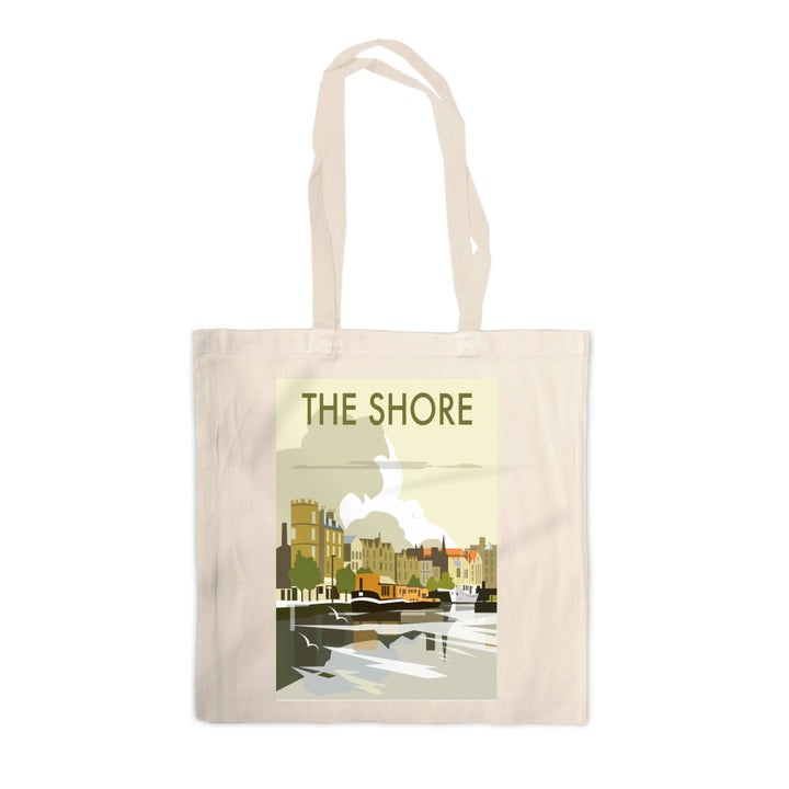 The Shore, Leith, Scotland Canvas Tote Bag