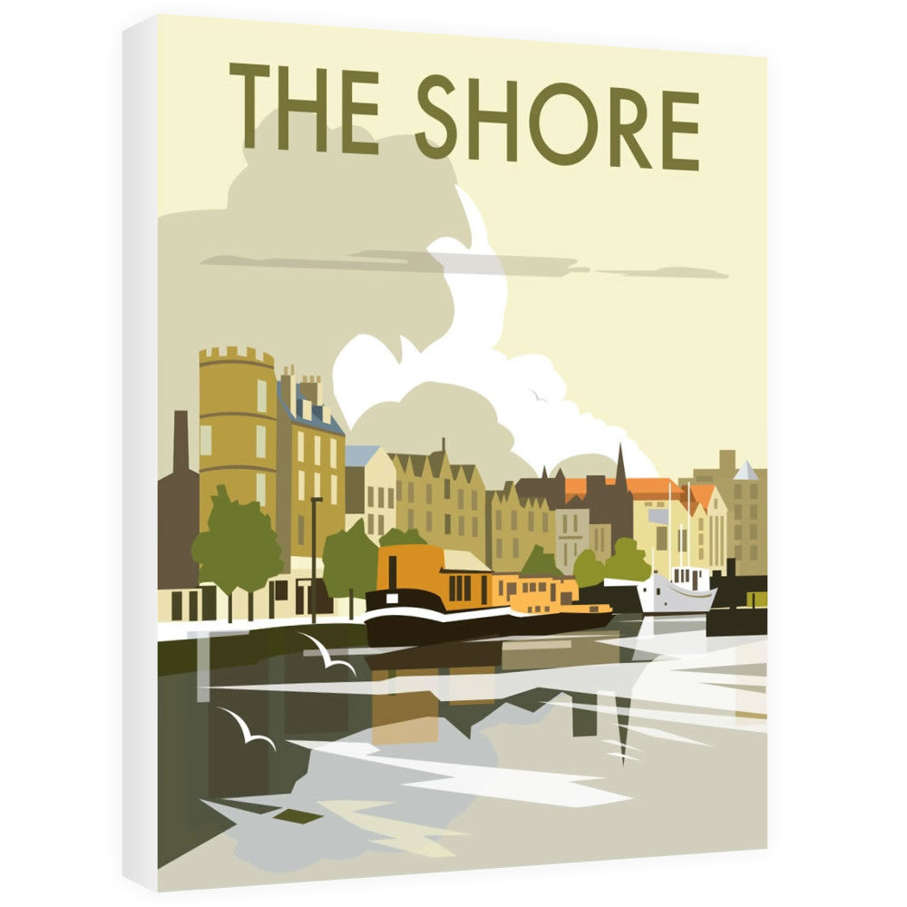 The Shore, Leith, Scotland Canvas