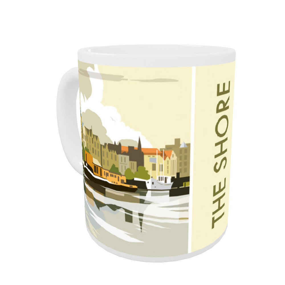 The Shore, Leith, Scotland Coloured Insert Mug