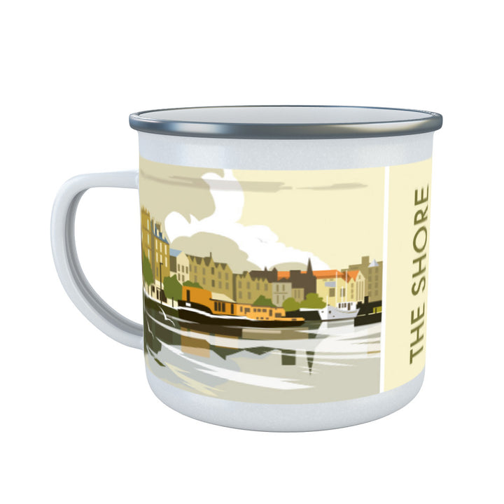 The Shore, Leith, Scotland Enamel Mug