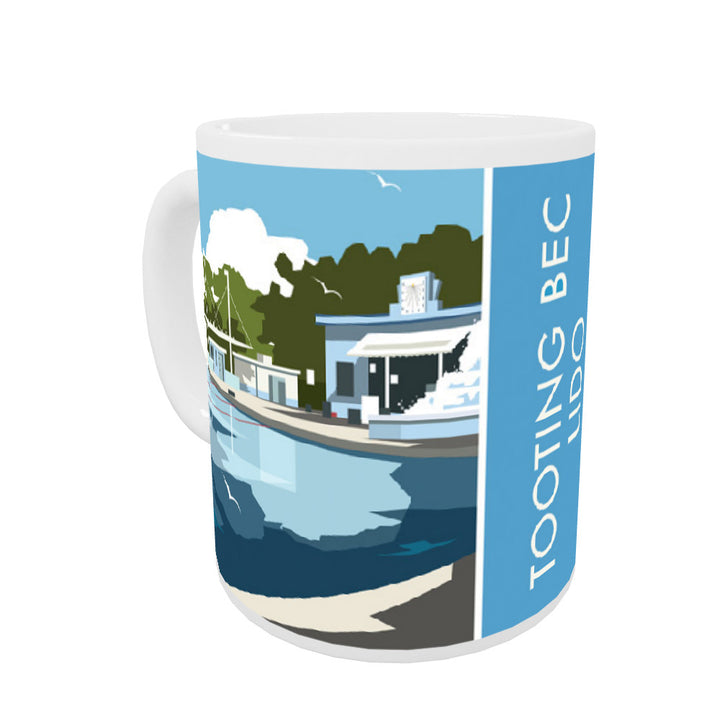 Tooting Bec Lido, London Mug