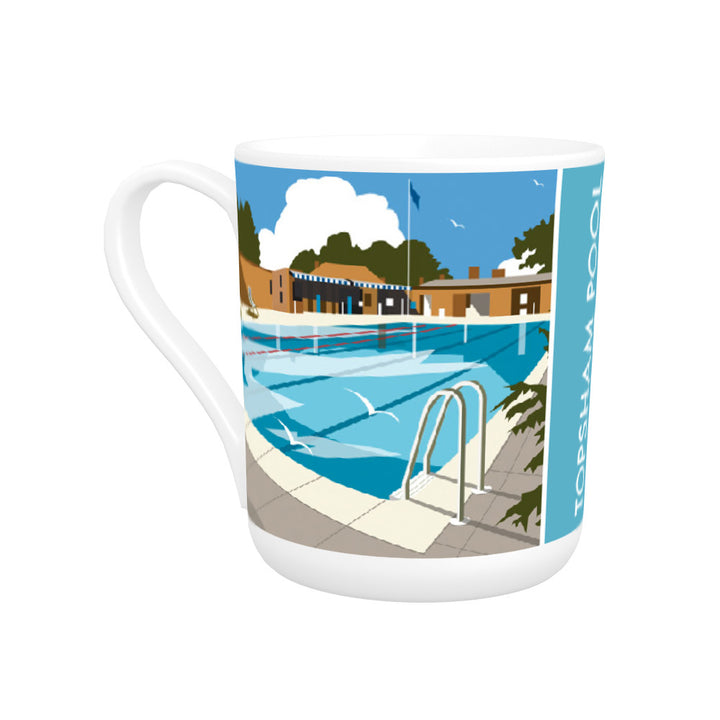 Topsham Pool, Devon Bone China Mug