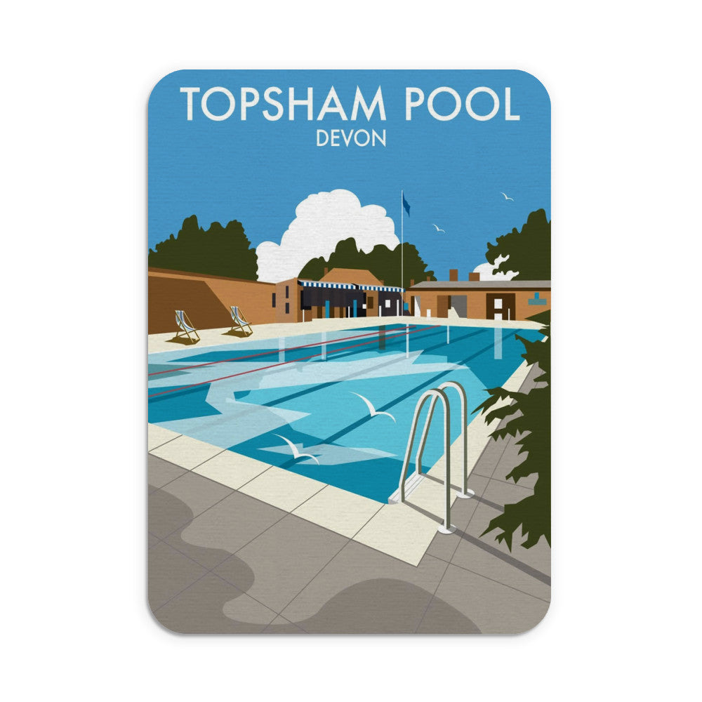 Topsham Pool, Devon Mouse Mat