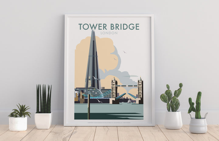 Tower Bridge and The Shard, London - Art Print